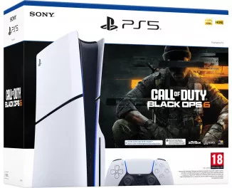 Приставка Sony PlayStation 5 Slim 1TB Blue Ray Call of Duty: Black Ops 6 UA