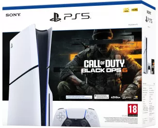 Приставка Sony PlayStation 5 Slim 1TB Blue Ray Call of Duty: Black Ops 6 UA