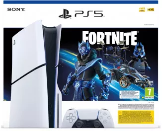 Приставка Sony PlayStation 5 Slim 1TB Fortnite Cobalt Star Bundle