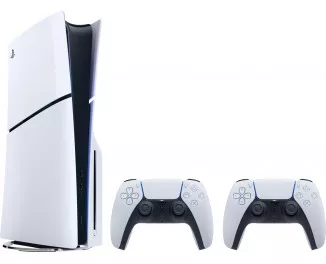 Приставка Sony PlayStation 5 Slim 1TB + DualSense Wireless Controller (1000042051/1000042053)