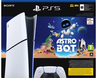 Приставка Sony PlayStation 5 Slim Digital Edition 1TB Astro Bot Bundle (1000044336) (UA)