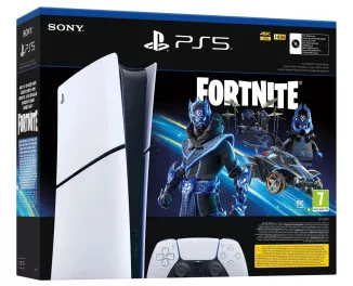 Приставка Sony PlayStation 5 Slim Digital Edition 1TB Fortnite Cobalt Star Bundle