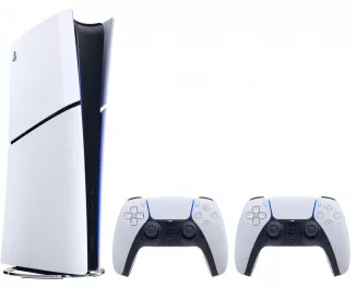 Приставка Sony PlayStation 5 Slim Digital Edition 1TB + DualSense Wireless Controller (1000042065)