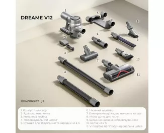 Пилосос Dreame V12