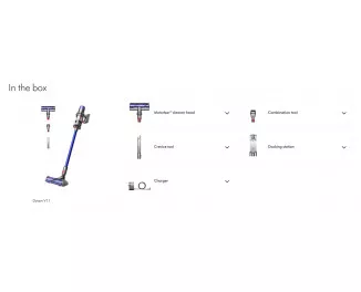 Пилосос Dyson V11 Nickel/Blue (446976-01)
