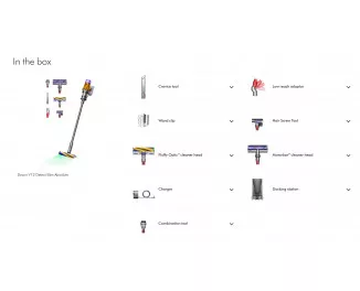 Пилосос Dyson V12 Detect Slim Absolute 2023 (448884-01) EU
