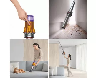 Пылесос Dyson V12 Detect Slim Yellow (447625-01)