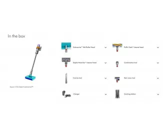 Пылесос Dyson V15s Detect Submarine Yellow/Nickel (448798-01)