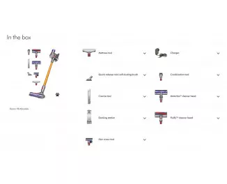 Пылесос Dyson V8 Absolute Silver/Nickel (476547-01) EU