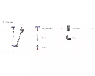 Пылесос Dyson V8 Advanced Silver/Nickel (492636-01) EU