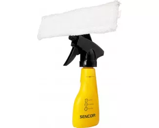 Пылесос Sencor  беспроводный, влажная уборка, вода -0.2л, автон. раб. до 20мин, для чистки окон, черно-желтый