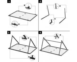 Регулируемый кронштейн для крепления солнечных панелей EcoFlow Adjustable Ground & Suspended Solar Bracket (EFA-DJUST)