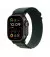 Ремешок для Apple Watch Ultra 49mm Apple Alpine Loop Dark Green - Black Titanium Finish - Small (MYPQ3)