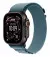 Ремешок для Apple Watch Ultra 49mm Apple Alpine Loop Light Blue - Black Titanium Finish - Large (MYPY3)