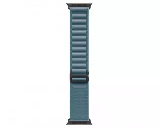 Ремешок для Apple Watch Ultra 49mm Apple Alpine Loop Light Blue - Black Titanium Finish - Large (MYPY3)