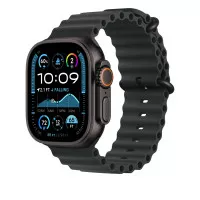 Ремешок для Apple Watch Ultra 49mm Apple Ocean Band Black - Black Titanium Finish (MYPD3)