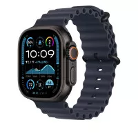 Ремешок для Apple Watch Ultra 49mm Apple Ocean Band Navy - Black Titanium Finish (MYPA3)