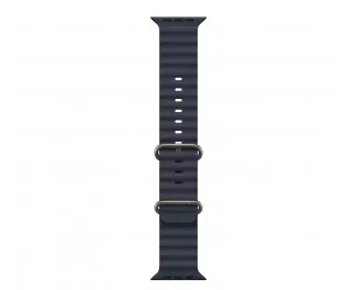 Ремешок для Apple Watch Ultra 49mm Apple Ocean Band Navy - Natural Titanium Finish (MXTH3)