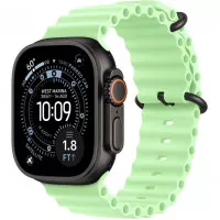 Ремешок для Apple Watch Ultra 49mm Apple Ocean Band Neon Green - Black Titanium Finish (MGCL4)