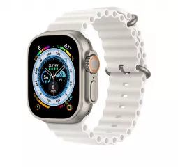 Ремінець для Apple Watch Ultra 49mm Apple Ocean Band White (MQE93)