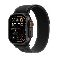 Ремешок для Apple Watch Ultra 49mm Apple Trail Loop Black - M/L - Black Titanium Finish (MYQ63)