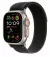 Ремешок для Apple Watch Ultra 49mm Apple Trail Loop Black - M/L - Natural Titanium Finish (MXTR3)
