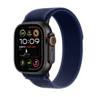 Ремешок для Apple Watch Ultra 49mm Apple Trail Loop Blue - S/M - Black Titanium Finish (MYQ73)