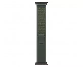 Ремешок для Apple Watch Ultra 49mm Apple Trail Loop Green - M/L - Black Titanium Finish (MYQ43)