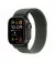 Ремінець для Apple Watch Ultra 49mm Apple Trail Loop Green - S/M - Black Titanium Finish (MYQ33)