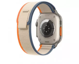 Ремешок для Apple Watch Ultra 49mm Apple Trail Loop Orange/Beige - S/M (MT5W3)