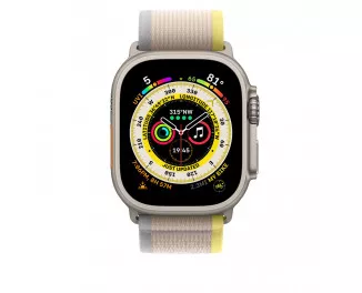 Ремінець для Apple Watch Ultra 49mm Apple Trail Loop Yellow/Beige - M/L (MQEH3)