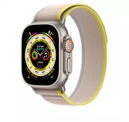 Ремінець для Apple Watch Ultra 49mm Apple Trail Loop Yellow/Beige - S/M (MQEG3)