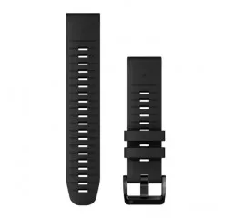 Ремешок для смарт-часов GARMIN QuickFit 22 Watch Bands Black Silicone (010-13280-00)