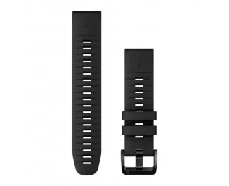 Ремешок для смарт-часов GARMIN QuickFit 22 Watch Bands Black Silicone (010-13280-00)