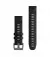 Ремешок для смарт-часов GARMIN QuickFit 22 Watch Bands Black Silicone (010-13280-00)