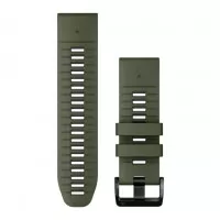 Ремешок для смарт-часов GARMIN QuickFit 26 Watch Bands Moss/Graphite Silicone (010-13281-07)