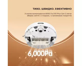 Робот-пилосос Dreame D10 Plus Gen2
