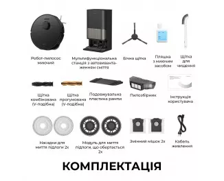 Робот-пылесос Dreame L40s Pro Ultra Black (RLL74CE)