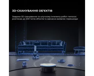 Робот-пылесос Dreame X50 Ultra Black (RLX85CE-6-BL)