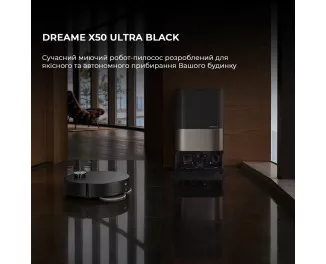 Робот-пылесос Dreame X50 Ultra Black (RLX85CE-6-BL)