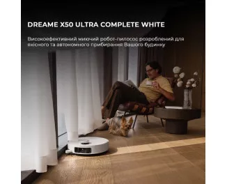 Робот-пилосос Dreame X50 Ultra Complete White