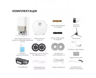 Робот-пылесос Dreame X50 Ultra White (RLX85CE-6-Wh)