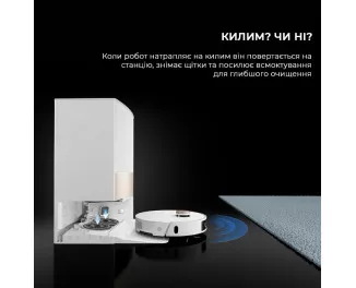 Робот-пилосос DreameBot L20 Ultra Complete White