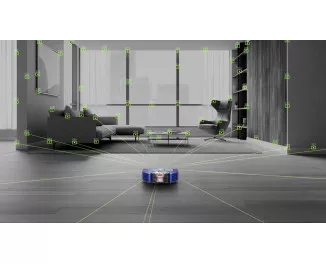 Робот-пилосос Dyson 360 Vis Nav Blue/Nickel
