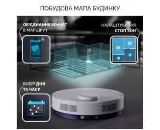Робот-пылесос Rowenta X-Plorer Serie 75 S+ RR8597WH
