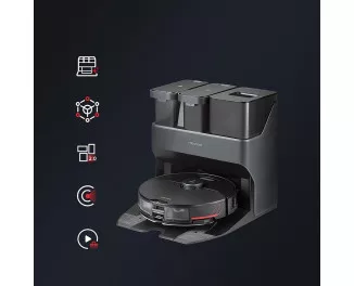 Робот-пылесос Xiaomi RoboRock Vacuum Cleaner S7 Max V Ultra Black
