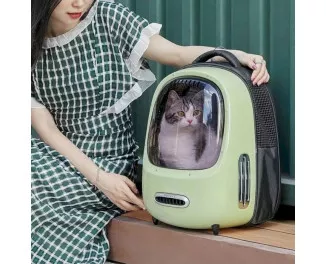 Рюкзак-переноска PETKIT Breezy2 Smart Cat Carrier Green (P7701-G)