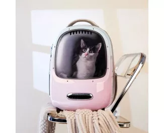 Рюкзак-переноска PETKIT Breezy2 Smart Cat Carrier Pink Blue (P7704-P)
