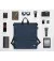 Рюкзак Xiaomi Runmi 90 Ninetygo Lightweight Urban Drawstring Backpack Blue