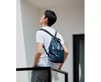 Рюкзак Xiaomi Runmi 90 Ninetygo Lightweight Urban Drawstring Backpack Blue